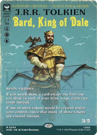 Bard, King of Dale (Borderless)  [The Hobbit]