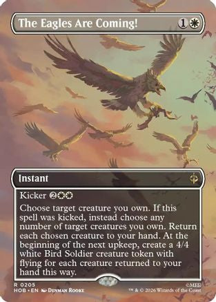 The Eagles Are Coming! (Borderless)  [The Hobbit]