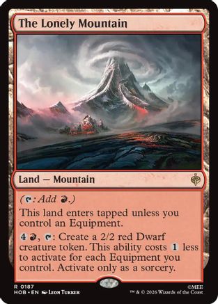 The Lonely Mountain  [The Hobbit] Foil
