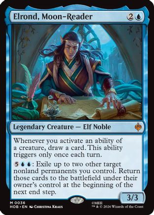 Elrond, Moon-Reader  [The Hobbit] Foil