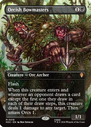 Orcish Bowmasters (Borderless)  [The Hobbit: Eternal-Legal]