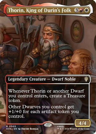 Thorin, King of Durin's Folk (Borderless)  [The Hobbit: Eternal-Legal]