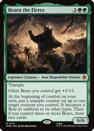Beorn the Fierce  [The Hobbit]