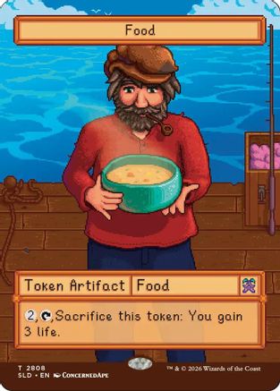 Food Token (2808)  [Secret Lair Drop Series]