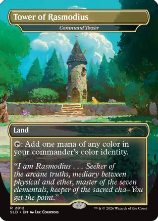 Tower of Rasmodius - Command Tower  [Secret Lair Drop Series] Foil