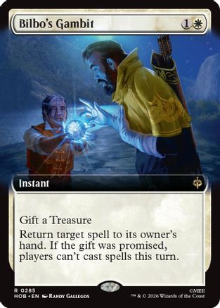 Bilbo's Gambit (Extended Art)  [The Hobbit] Foil