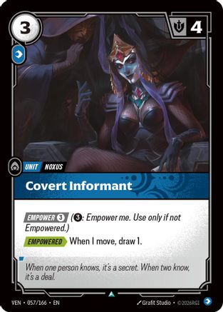 Covert Informant (057/166) - Riftbound - [Vendetta]