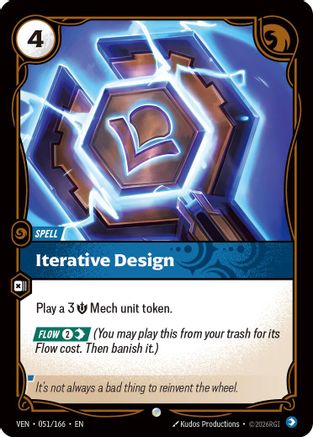 Iterative Design (051/166) - Riftbound - [Vendetta]