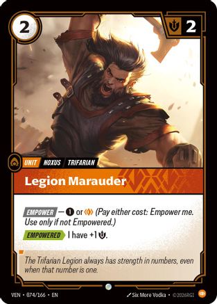 Legion Marauder (074/166) - Riftbound - [Vendetta]