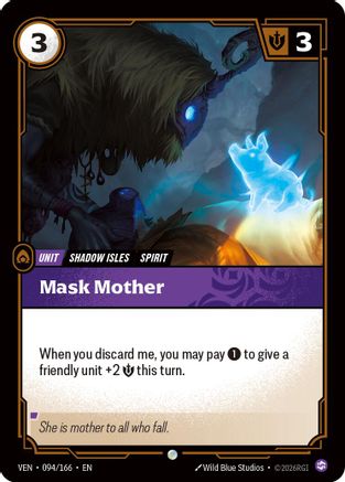 Mask Mother (094/166) - Riftbound - [Vendetta] Foil