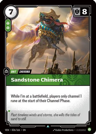 Sandstone Chimera (036/166) - Riftbound - [Vendetta]