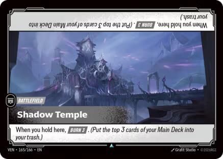 Shadow Temple (165/166) - Riftbound - [Vendetta] Foil