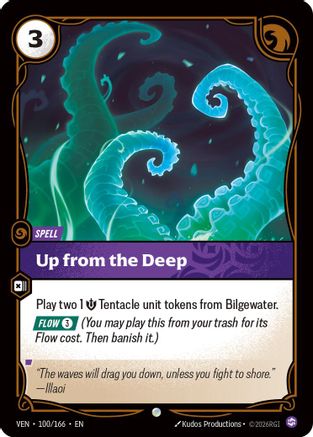 Up from the Deep (100/166) - Riftbound - [Vendetta] Foil