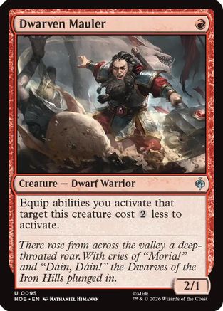 Dwarven Mauler  [The Hobbit] Foil
