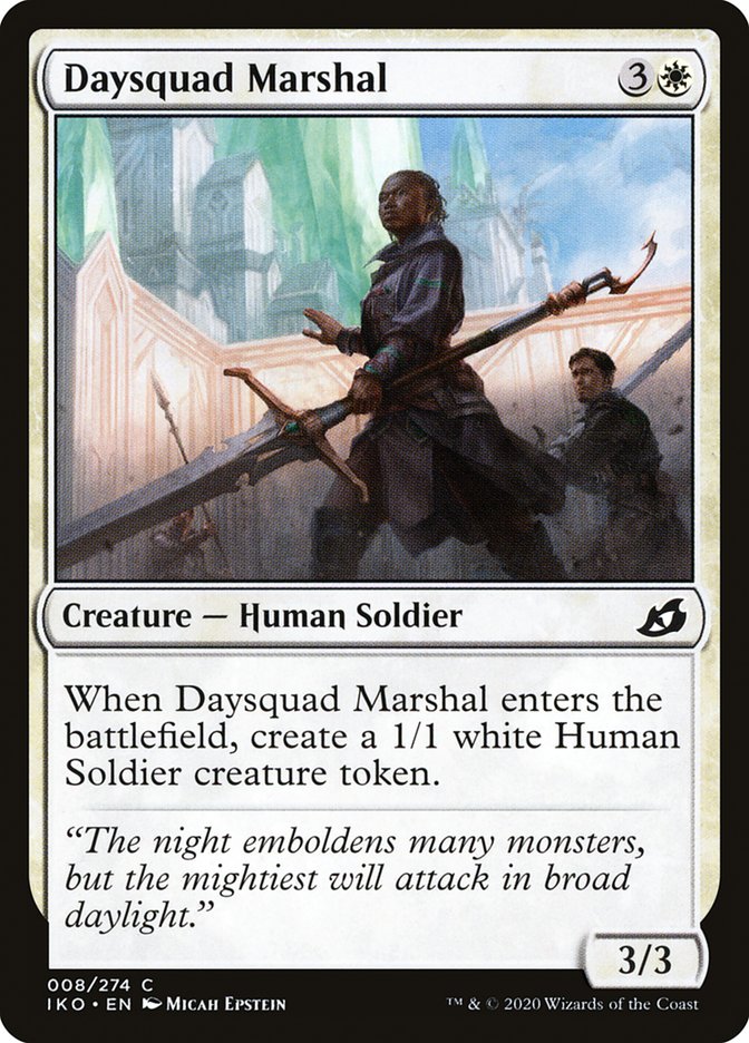 Daysquad Marshal [Ikoria: Lair of Behemoths] Foil