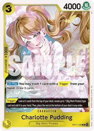 Charlotte Pudding (OP17-109) - [The World's Strongest Warriors] Foil