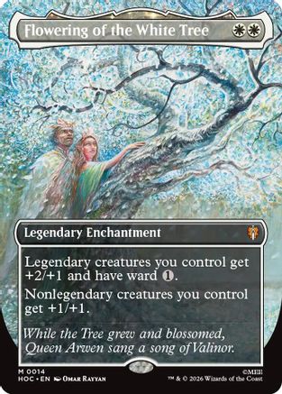 Flowering of the White Tree (Borderless)  [The Hobbit: Eternal-Legal]