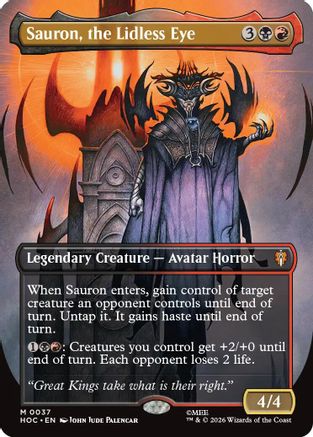 Sauron, the Lidless Eye (Borderless)  [The Hobbit: Eternal-Legal]