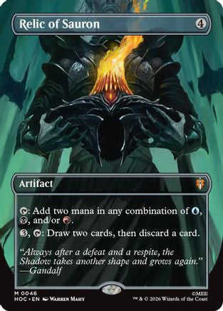 Relic of Sauron (Borderless)  [The Hobbit: Eternal-Legal]