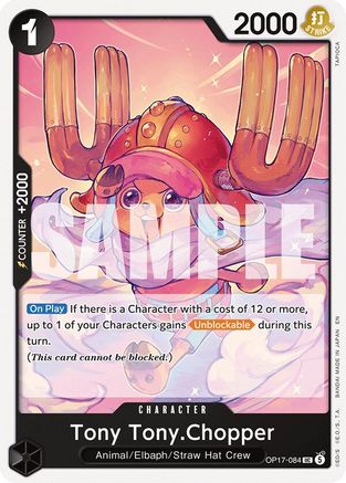 Tony Tony.Chopper (OP17-084) - [The World's Strongest Warriors]