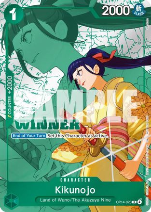 Kikunojo (Winner Pack 2026 Vol. 3) (OP14-023) - [One Piece Promotion Cards] Foil