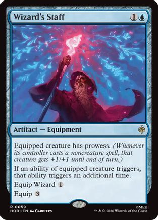 Wizard's Staff  [The Hobbit] Foil