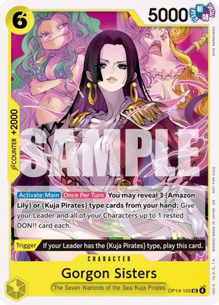 Gorgon Sisters (Tournament Pack 2026 Vol. 3) (OP14-105) - [One Piece Promotion Cards]
