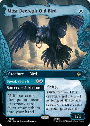 Most Decrepit Old Bird (Showcase)  [The Hobbit] Foil
