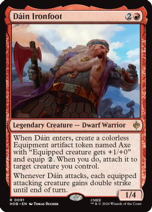 Dain Ironfoot  [The Hobbit] Foil
