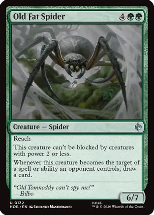 Old Fat Spider  [The Hobbit]