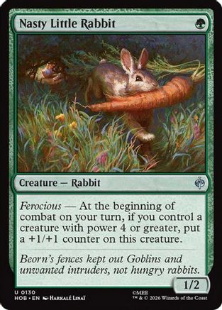 Nasty Little Rabbit  [The Hobbit]