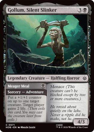 Gollum, Silent Slinker  [The Hobbit] Foil