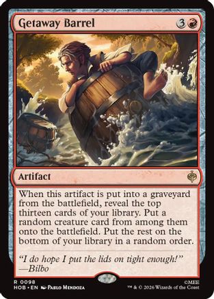 Getaway Barrel  [The Hobbit] Foil