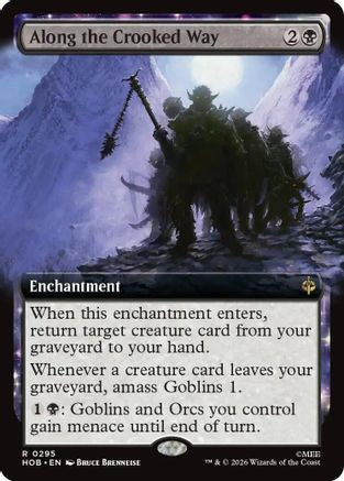 Along the Crooked Way (Extended Art)  [The Hobbit] Foil