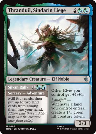 Thranduil, Sindarin Liege  [The Hobbit] Foil
