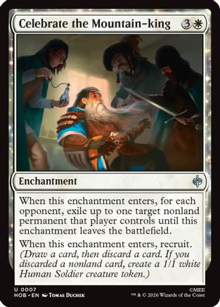 Celebrate the Mountain-king  [The Hobbit] Foil