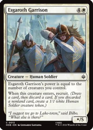 Esgaroth Garrison  [The Hobbit] Foil