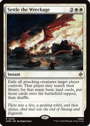 Settle the Wreckage  [The Hobbit] Foil