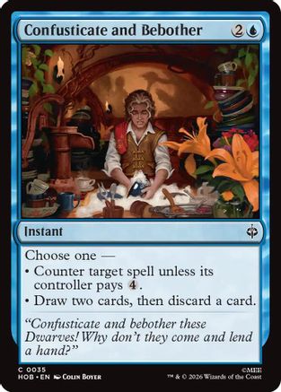 Confusticate and Bebother  [The Hobbit] Foil