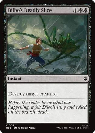 Bilbo's Deadly Slice  [The Hobbit] Foil