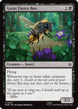 Great Fierce Bee  [The Hobbit] Foil