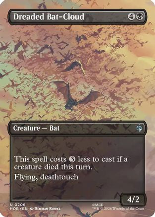 Dreaded Bat-Cloud (Borderless)  [The Hobbit]