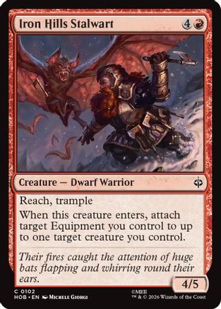 Iron Hills Stalwart  [The Hobbit] Foil