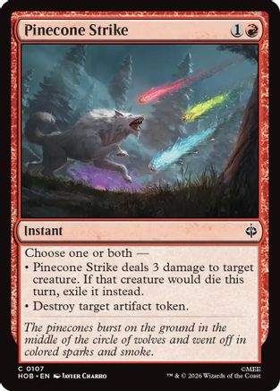 Pinecone Strike  [The Hobbit]