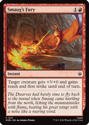 Smaug's Fury  [The Hobbit] Foil