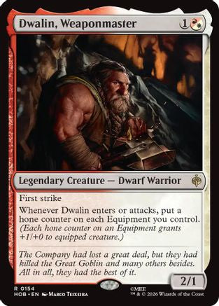 Dwalin, Weaponmaster  [The Hobbit]