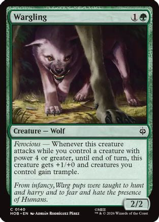 Wargling  [The Hobbit] Foil