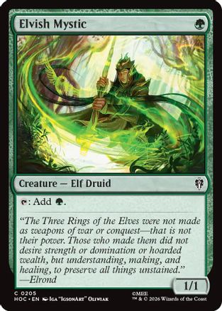 Elvish Mystic  [The Hobbit: Eternal-Legal]