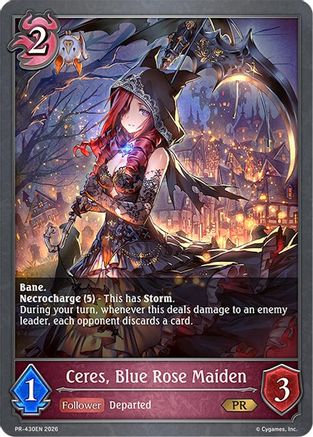 Ceres, Blue Rose Maiden - PR-430EN