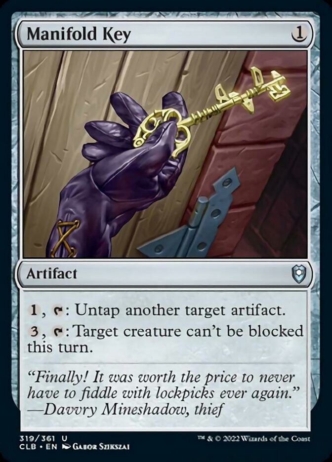 Manifold Key [Commander Legends: Battle for Baldur's Gate] Foil